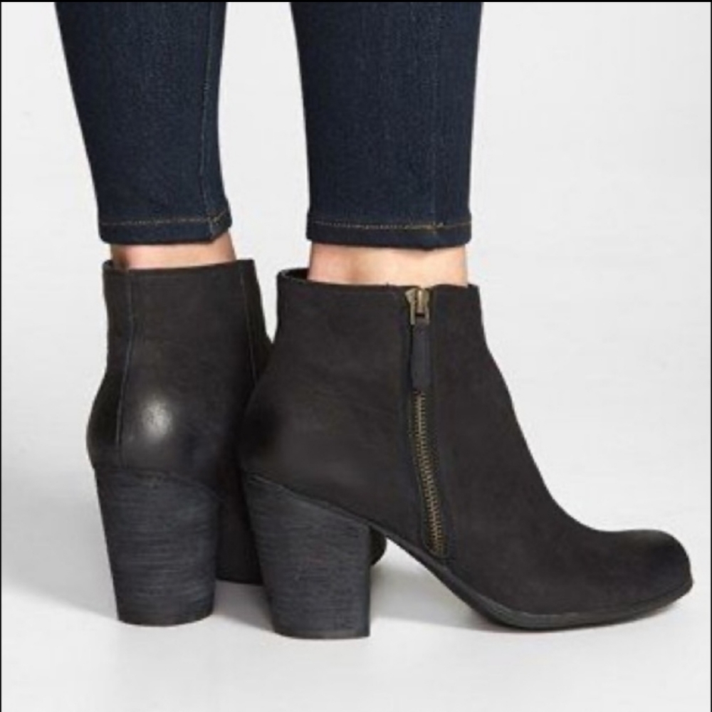 BP Trolley Leather Booties
